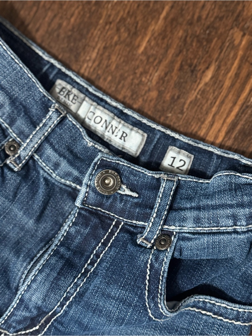 (2) Youth Girls, Sz: 11/12&12 Denim Bundle - Picture 6 of 9